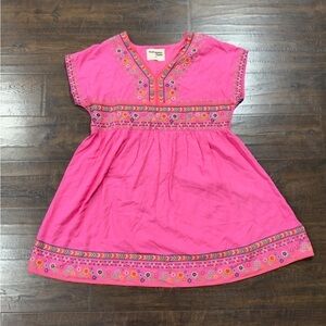 Savanna Jane Embroidered Short Sleeve Dress Size Medium Women
